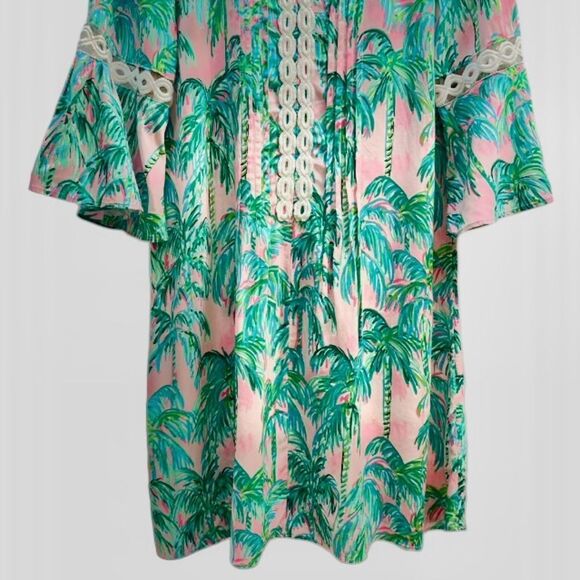 LILLY PULITZER Hollie Tunic Dress in Pink Blossom - Picture 4 of 10